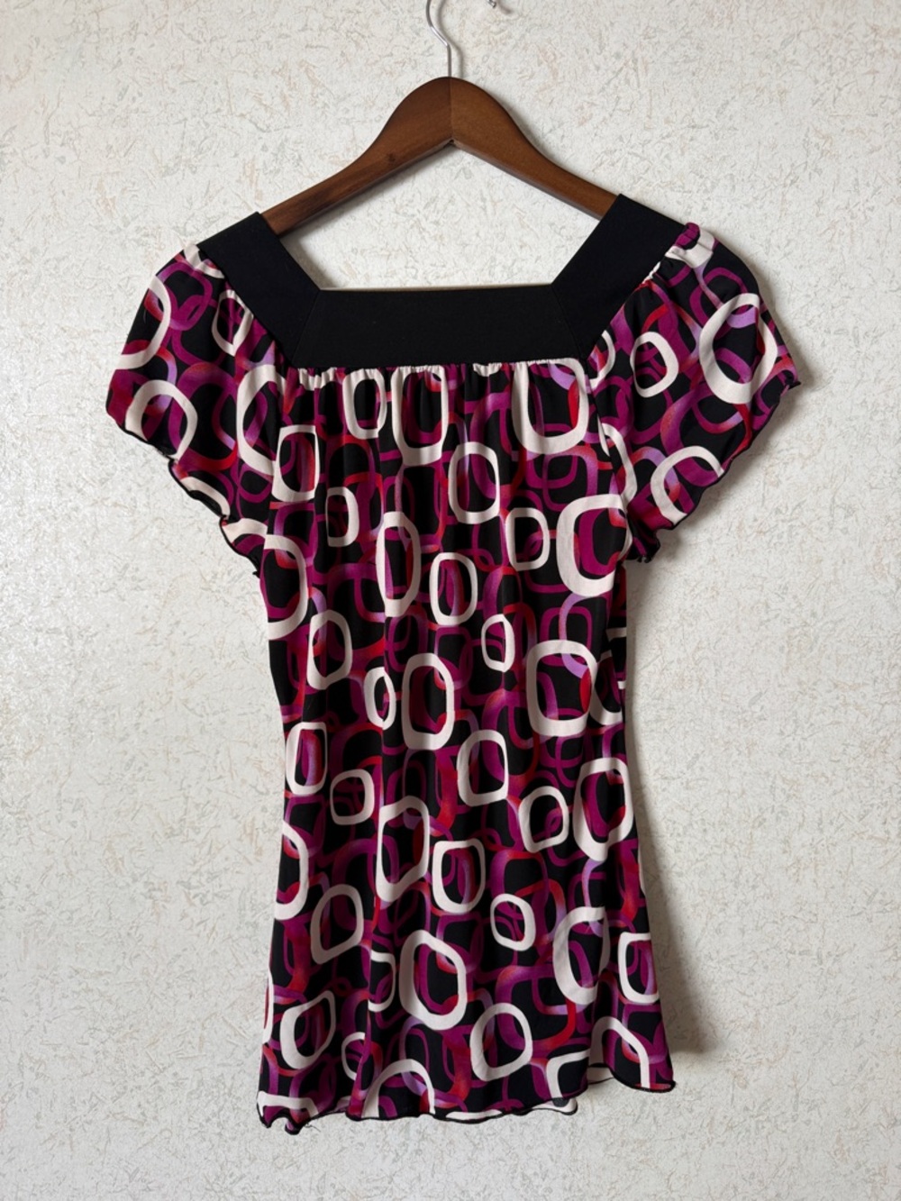 Vintage Y2K Square Neck Blouse